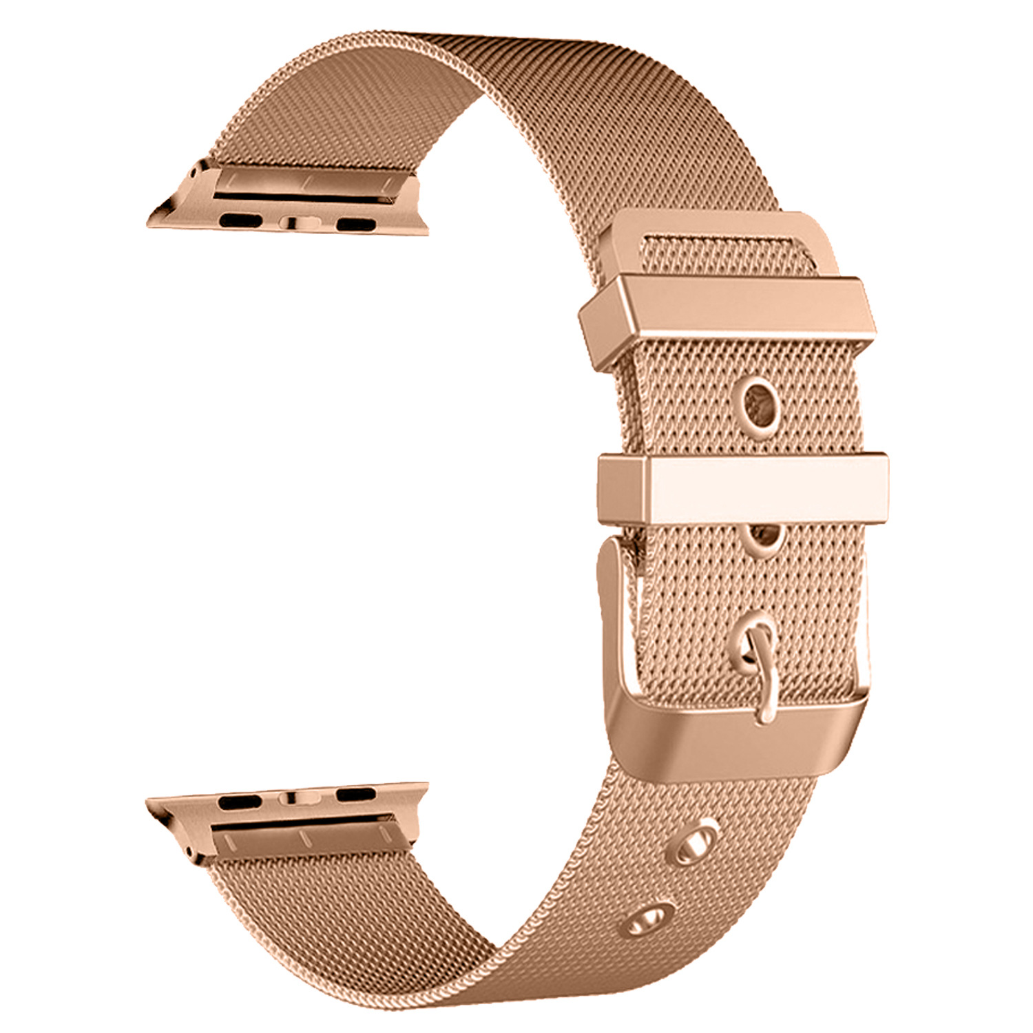 Rose Gold Milanese Buckle Strap for Apple Watch 38/40/41mm - Gavy